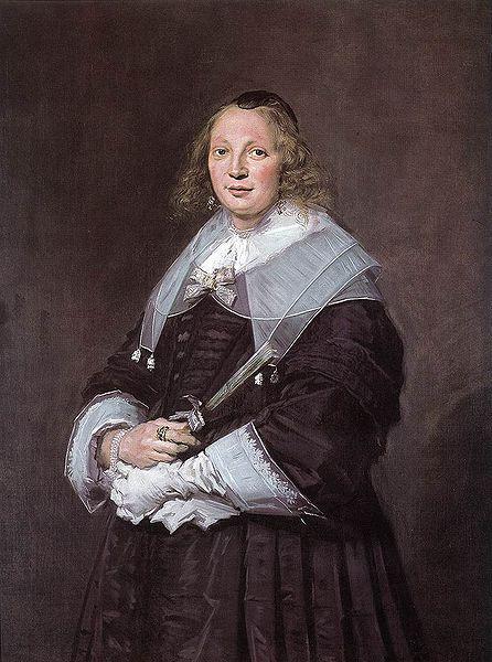 Frans Hals Portrait of a Standing Woman France oil painting art